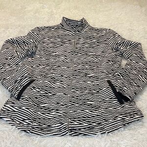 Erin London Black and white WOMENS SIZE SMALL  Textured Jacket